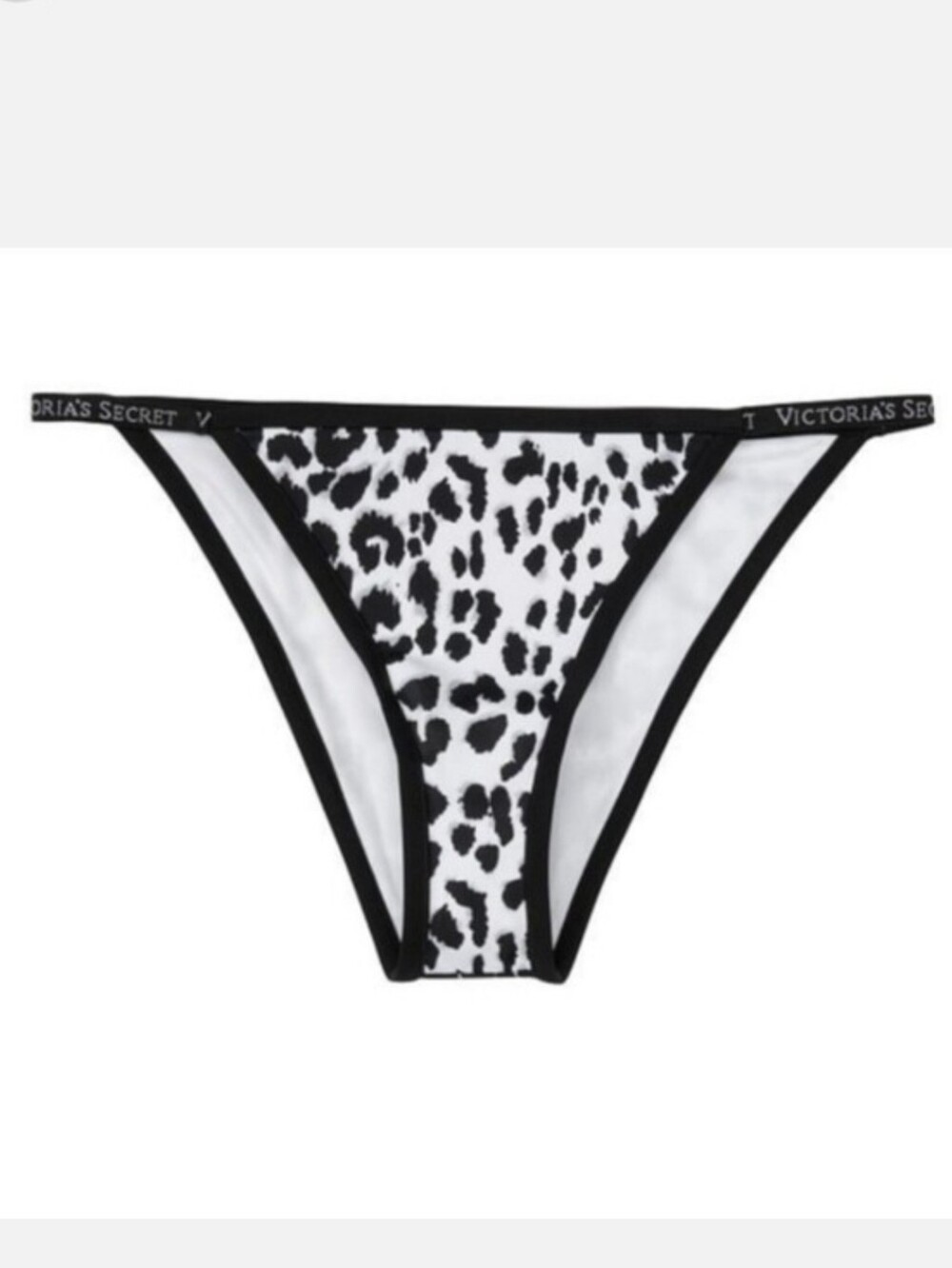 Victoria's secret very sexy Sydney logo itsy swim bikini bottom LARGE Leopard